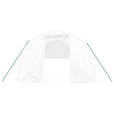 Greenhouse with Steel Frame White 24 m 8x3x2 m 3188052