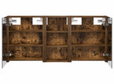 Bathroom Cabinet Set 3 pcs 80 x 10.5 x 50 cm Engineered wood 3403652
