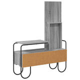 Dressing Table Grey Sonoma 100 x 36.5 x 136 cm Engineered Wood 8007686