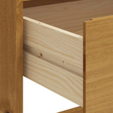 Bar Table FLAM 92x45x110 cm Solid Wood Pine 357824