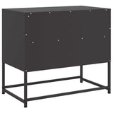 TV Cabinet Black 68x39x60.5 cm Steel 846548