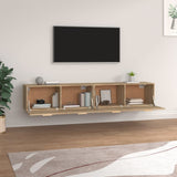 Wall Cabinets 2 pcs Sonoma Oak 100x36.5x35 cm Engineered Wood 3115662
