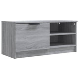 TV Cabinet Grey Sonoma 80x35x36.5 cm Engineered Wood 817119