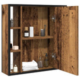 Bathroom Mirror Cabinet Old Wood 60x16x60 cm Engineered Wood 862226