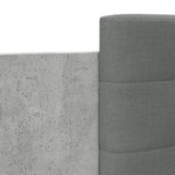 Bed Frame without Mattress Concrete Grey 100x200 cm 3209936