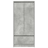 Cabinet with Drawer Concrete Grey 55.5x34x119.5 cm Engineered Wood 861646