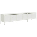 TV Cabinet White 202x39x43.5 cm Cold-rolled Steel 3307154