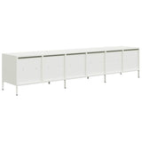 TV Cabinet White 202x39x43.5 cm Cold-rolled Steel 3307154