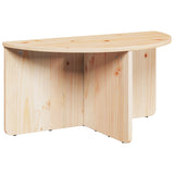 Coffee Table 2 pcs Natural Solid pine wood 873535