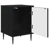 Bedside Cabinet ZAANDAM 2 pcs Black Oak 36 x 33 x 51 cm 8007252