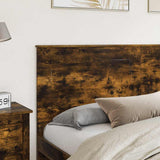 Headboard Smoked Oak 100 cm Engineered Wood 887599