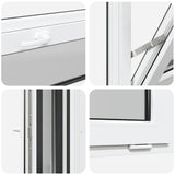 Basement Window RISOR 90x40 cm Tilt 2 Glazing Anthracite 4108422