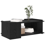 Coffee Table Black Oak 90 x 50 x 33 cm Engineered Wood 8000995