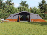 Family Tent with Roof Grey and Orange 721 x 335 x 212 cm 4100672