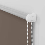 Roller blind blackout 124.4x175 cm Fabric Width 120 cm coffee 240126