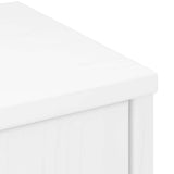 Side Cabinets 6 pcs "ODDA" White 40x24x79 cm Solid Wood Pine 3365355