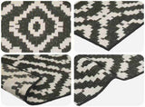 Area Rug Natural and Black 200 x 290 cm PET 42043787