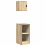 ZNTS Garage Cabinets 2 pcs Sonoma Oak Engineered Wood 3328271