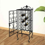 Wine Rack for 28 Bottles Metal 240937