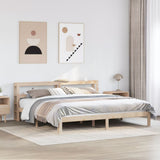 Bed Frame with Headboard without Mattress 180x200 cm Super King 3306053