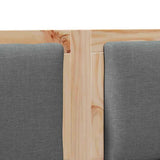 Headboard Other Brown 200 cm Solid pine wood 878935