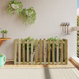 Garden Raised Bed with Fence Design 150x50x70 cm Impregnated Wood Pine 832501