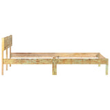 Bed Frame without Mattress Solid Reclaimed Wood 120x200cm 288435