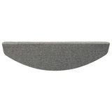 Self-adhesive Stair Mats 15 pcs Grey 80 x 28 x 3.5 cm 42040596