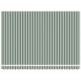 Retractable Awning Green and White 450 x 350 x 165 cm 3331185