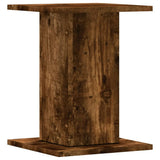 Speaker Stands 2 pcs Smoked Oak 30x30x40 cm Engineered Wood 852649