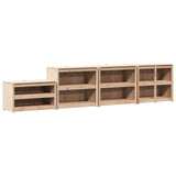 Outdoor Kitchen Cabinet MEPPEL 4 pcs Natural Douglas 3443799