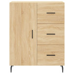 Highboard Sonoma Oak 69.5x34x180 cm Engineered Wood 3189464