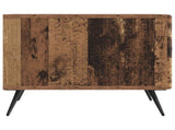 Coffee Table Old Wood 49 x 50 x 40 cm Engineered Wood 895663