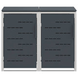 Wheelie Bin Storage Anthracite 138 x 77.5 x 112.5 cm 3422240