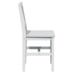 5 Piece Dining Set White 240883