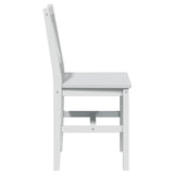 5 Piece Dining Set White 240883