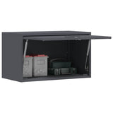 Wall Cabinet for Garage with Gas-lift Door Anthracite 883282