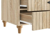 Bedside Cabinet Sonoma Oak 43x 41 x 66.5 cm Engineered Wood 894097