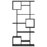 Book Cabinet Black Oak 92 x 29 x 188 cm Engineered Wood 3388359