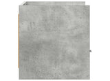 TV Cabinet 71.5 x 33 x 47 cm Concrete Grey Engineered Wood 8011150