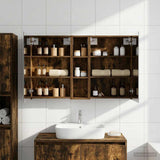 Bathroom Cabinet Set 3 pcs 120 x 14.5 x 70 cm Engineered wood 3403748