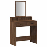 Dressing Table Brown Oak 79 x 41 x 140 cm Engineered Wood 865142