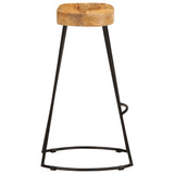 Bar Stools 2 pcs Solid Mango Wood 244010