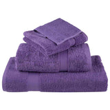 Premium Towels SOLUND 4 pcs Purple 100x200 cm 600 gsm 137366