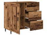 Sideboard Old Wood 69.5 x 34 x 90 cm Engineered Wood and Iron 881636