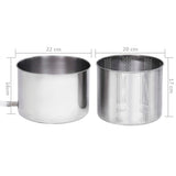 Fruit and Wine Press Stainless Steel 6 L 146897