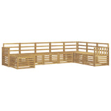 Outdoor Sofa Set 8 pcs White 306 x 187.5 x 73 cm 3392304
