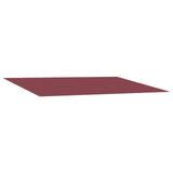 Awning Replacement Fabric Burgundy Red 500 x 350 cm Polyester 3444258