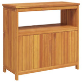 Garden Console Table 80x35x75 cm Solid Wood Acacia 319696