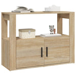 ZNTS Sideboard Sonoma Oak 80x30x60 cm Engineered Wood 819455